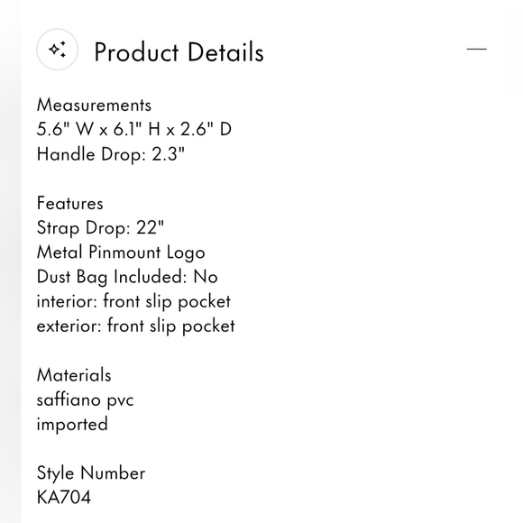 Kate Spade Daisy Flower Vanity Crossbody Purse - Picture 8 of 8